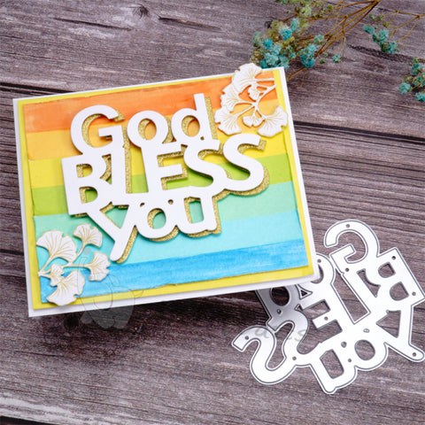 Inlovearts "GOD BLESS YOU Cutting Dies