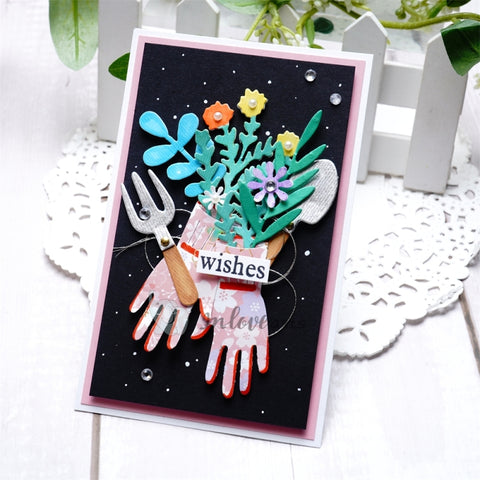 Inlovearts Gardener Tools Cutting Dies