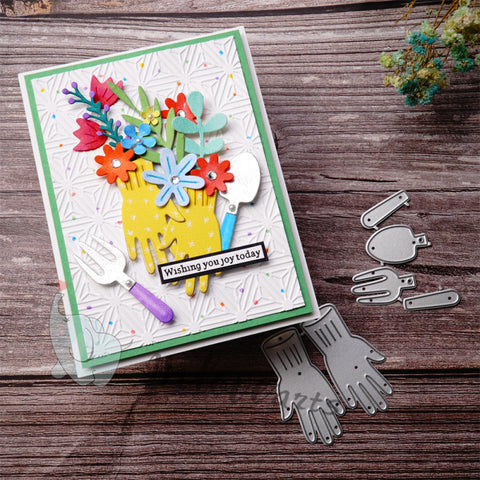 Inlovearts Gardener Tools Cutting Dies