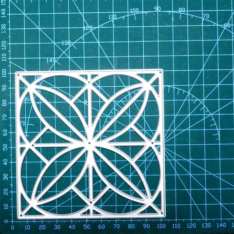 Inlovearts Geometric Patterns Frame Cutting Dies
