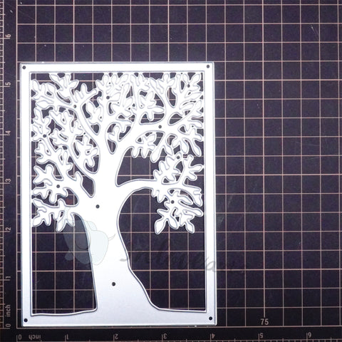 Inlovearts Giant Tree Background Board Cutting Dies