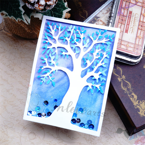 Inlovearts Giant Tree Background Board Cutting Dies
