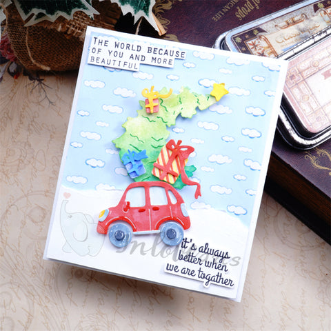 Inlovearts Gifts on the Car Cutting Dies