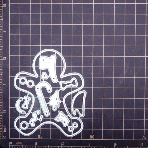 Inlovearts Gingerbread Man Cutting Dies