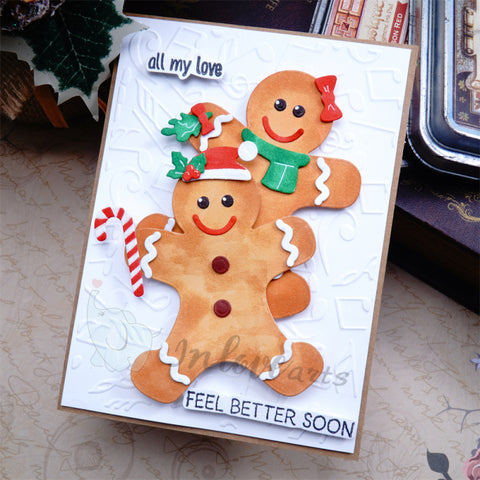 Inlovearts Gingerbread Man Cutting Dies