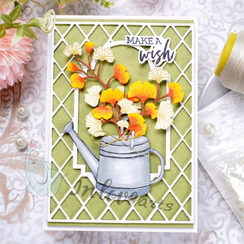 Inlovearts Ginkgo Leaves Cutting Dies