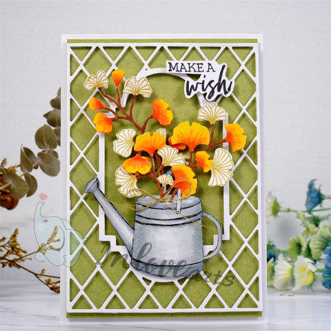 Inlovearts Ginkgo Leaves Cutting Dies
