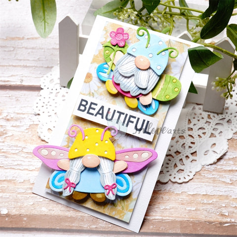 Inlovearts Gnome Fairy Cutting Dies