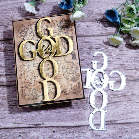 Inlovearts God is Good Cutting Dies