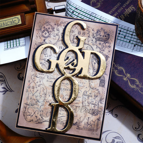 Inlovearts God is Good Cutting Dies