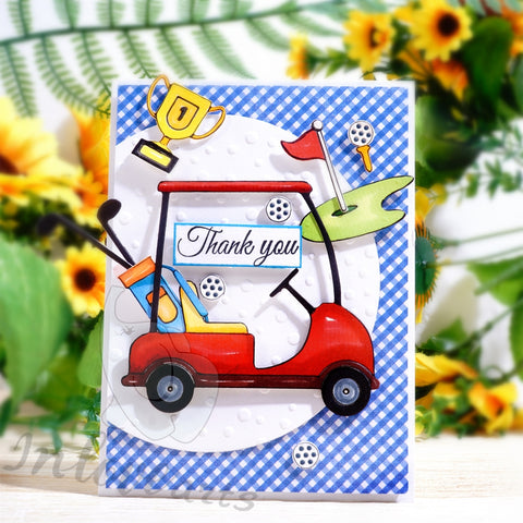Inlovearts Golf Cart and Other Tools Cutting Dies
