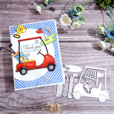 Inlovearts Golf Cart and Other Tools Cutting Dies