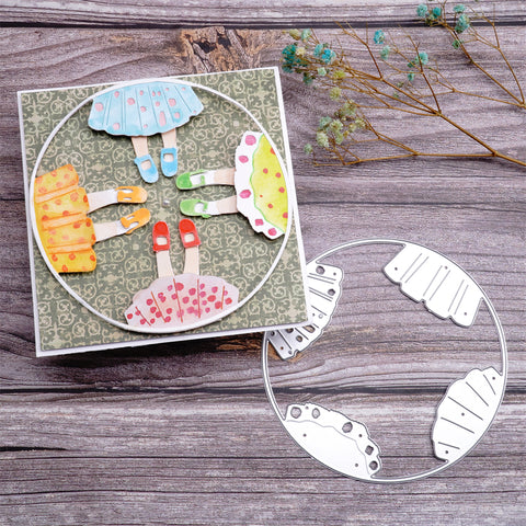 Inlovearts Good Sisters Round Frame Cutting Dies