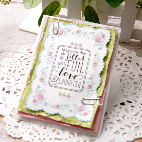 Inlovearts Grateful Words Clear Stamps