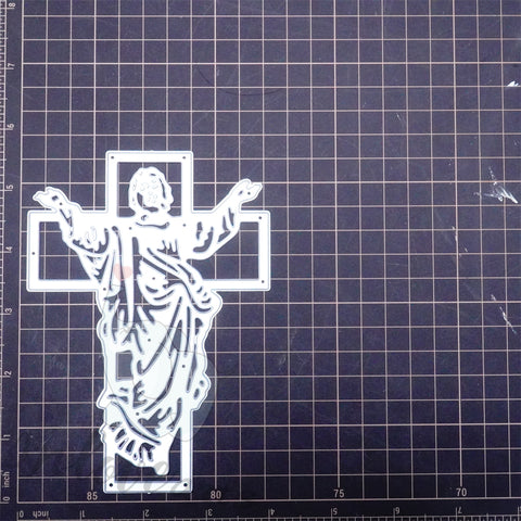 Inlovearts Great Jesus Cross Cutting Dies