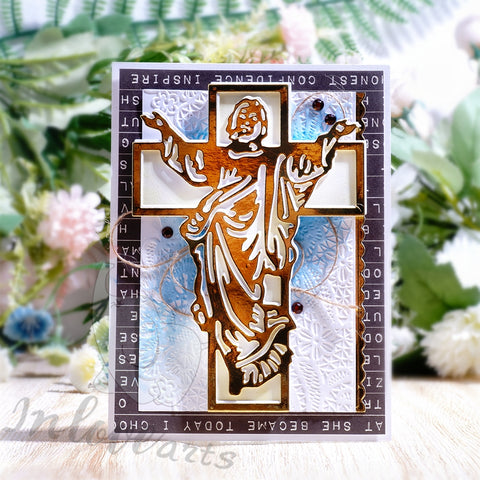 Inlovearts Great Jesus Cross Cutting Dies