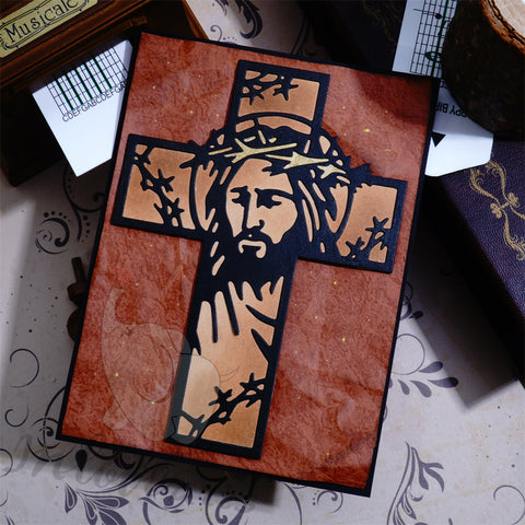 Inlovearts Great Jesus Cross Cutting Dies