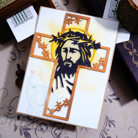 Inlovearts Great Jesus Cross Cutting Dies