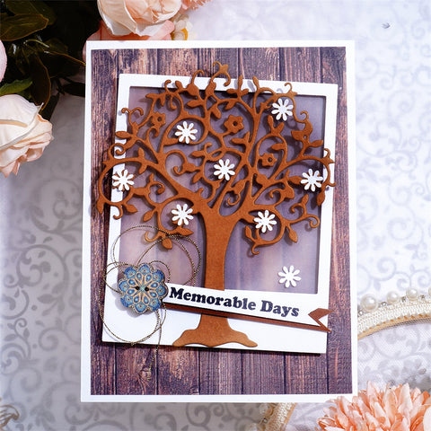 Inlovearts Growing Tree Cutting Dies