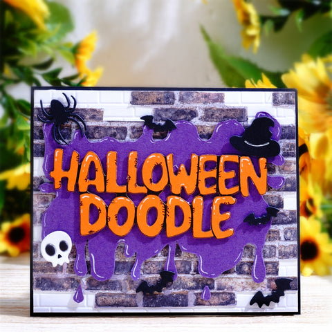 Inlovearts "HALLOWEEN DOODLE" Cutting Dies