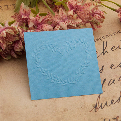 Inlovearts Heart Frame Emboss Folder