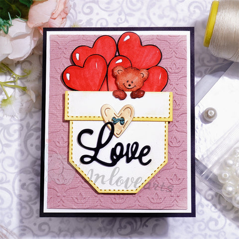 Inlovearts Heart in the Pocket Cutting Dies