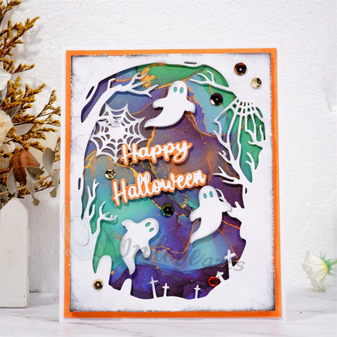 Inlovearts Horrible Forest Frame Cutting Dies