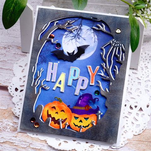 Inlovearts Horrible Forest Frame Cutting Dies