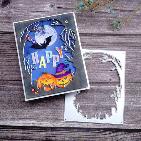 Inlovearts Horrible Forest Frame Cutting Dies