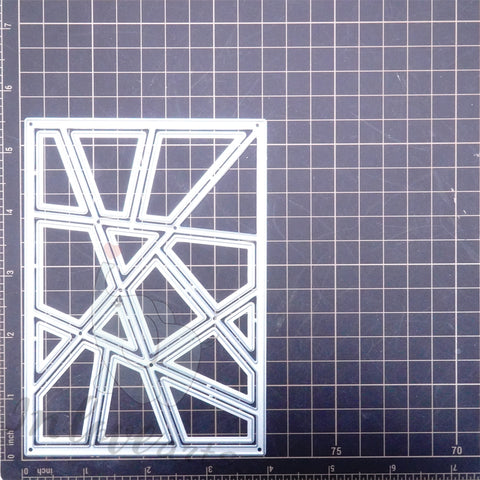 Inlovearts Interlaced LInes Background Board Cutting Dies