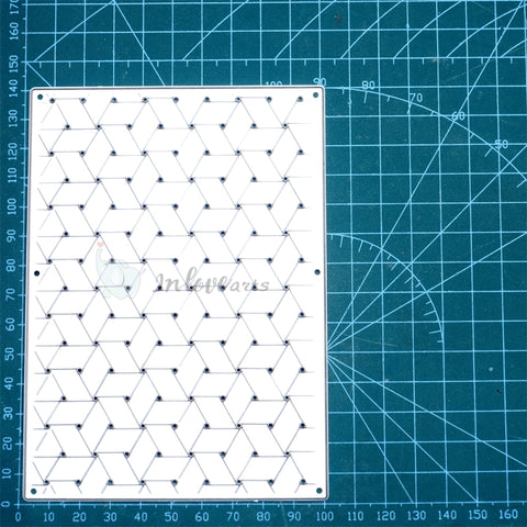 Inlovearts Interlaced Pattern Background Board Cutting Dies
