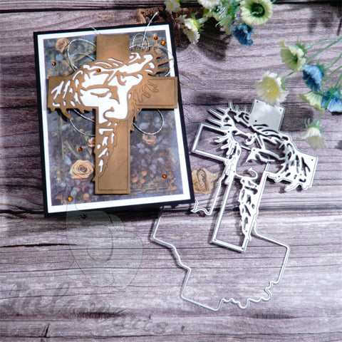 Inlovearts Jesus Cross Cutting Dies