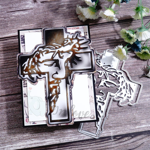 Inlovearts Jesus Cross Cutting Dies