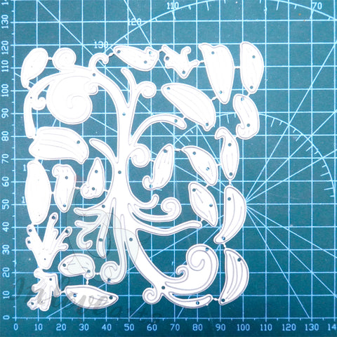 Inlovearts Joint Blooming Lily Cutting Dies