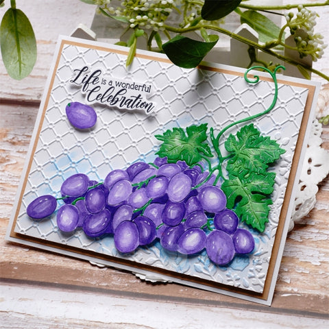 Inlovearts Juicy Grape Cutting Dies