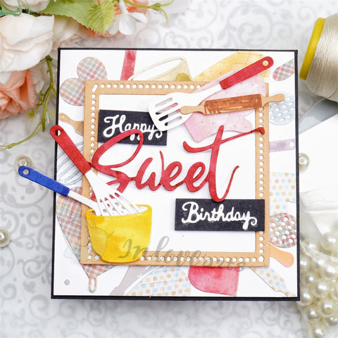 Inlovearts Kitchenware Cutting Dies