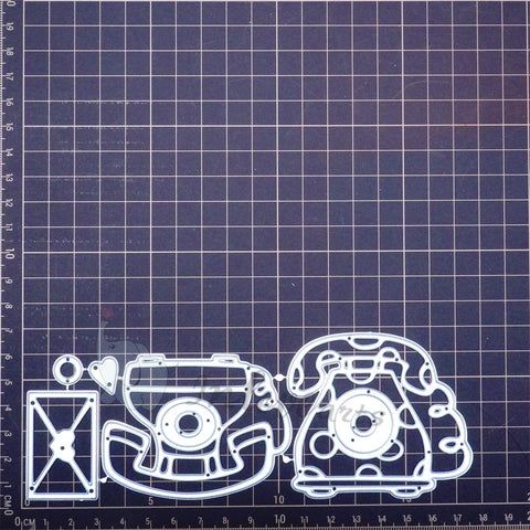 Inlovearts Landline Phone Cutting Dies