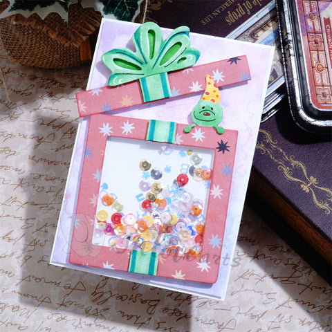 Inlovearts Large Gift Box Cutting Dies