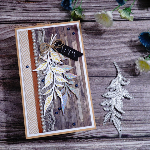 Inlovearts Leaves Branch Cutting Dies