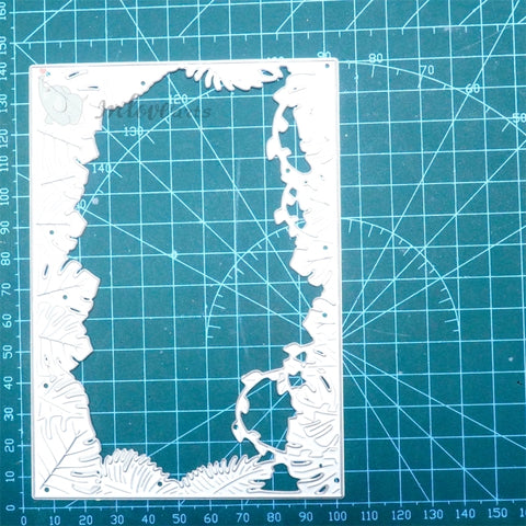 Inlovearts Leaves Frame Cutting Dies