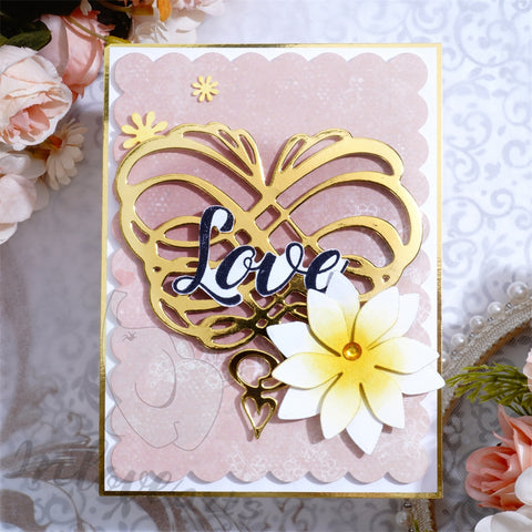 Inlovearts Line Heart Cutting Dies
