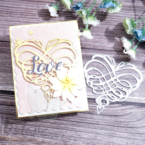 Inlovearts Line Heart Cutting Dies