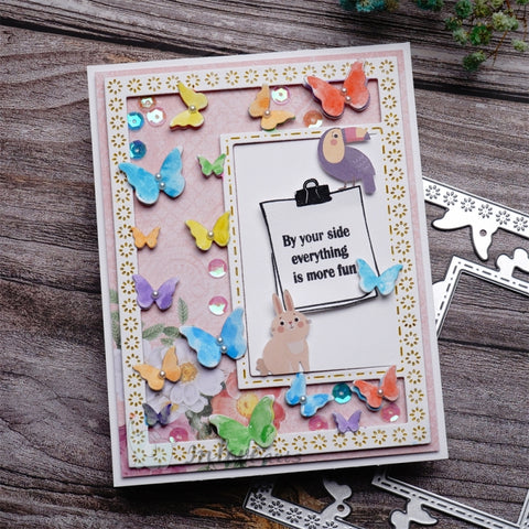 Inlovearts Little Butterfly Frame Cutting Dies