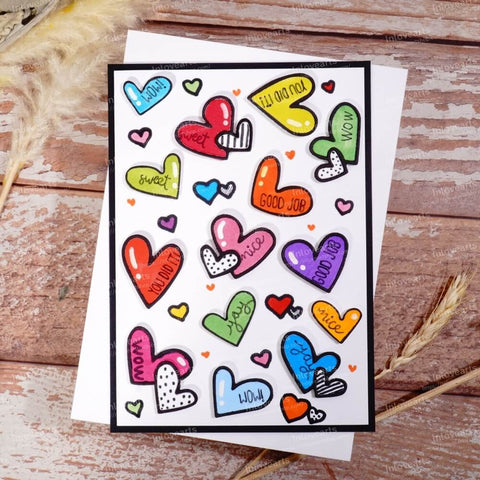 Inlovearts Little Heart Series Cutting Dies