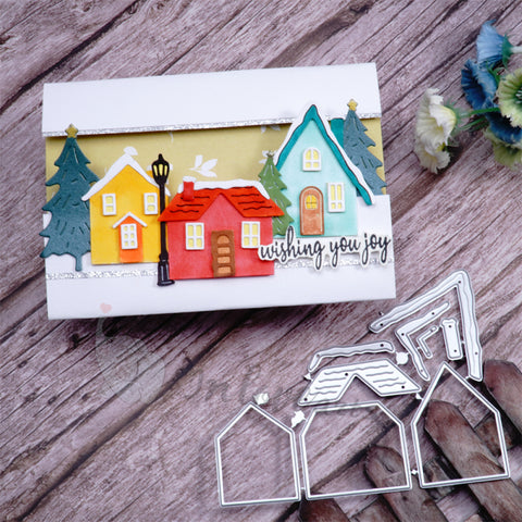 Inlovearts Little House and Tree Cutting Dies