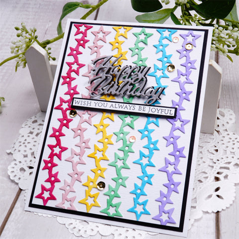 Inlovearts Little Star Border Cutting Dies
