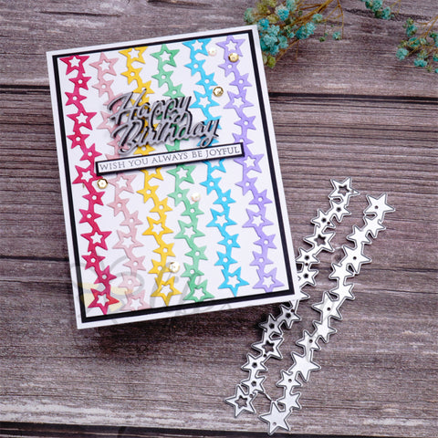 Inlovearts Little Star Border Cutting Dies