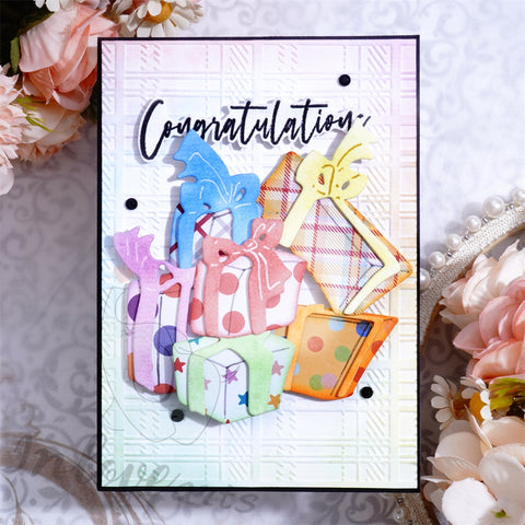 Inlovearts Lots of Gift Boxes Cutting Dies