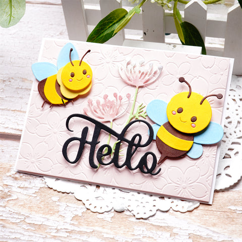 Inlovearts Lovely Bees Cutting Dies