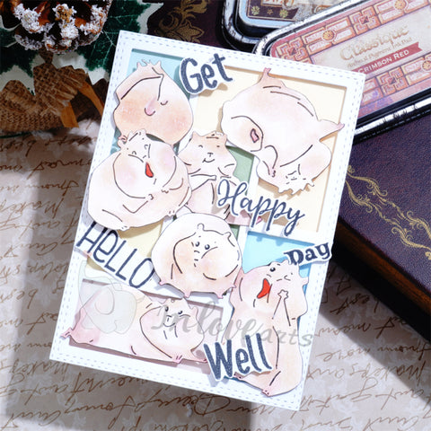 Inlovearts Lovely Hamster Cutting Dies